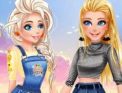 Barbie and Elsa Autumn Patterns