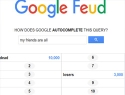 I play a Google Search version of Family Feud on Poki 